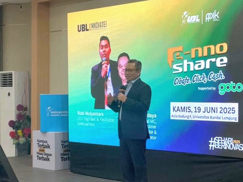 UBL Gelar E-nnoshare “Create Click Cash”, Dorong Mahasiswa Ubah Kreativitas Digital Menjadi Peluang Bisnis
